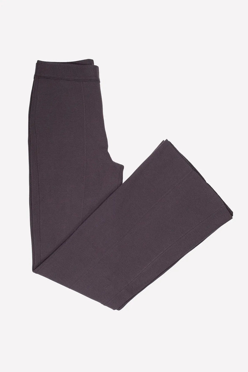 Acı Kahve Geniş Paça Crop Kadın Pantolon  Mısırlı 1951