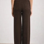 Acı Kahve Fermuarlı Kadın Pantolon - Mısırlı 1951