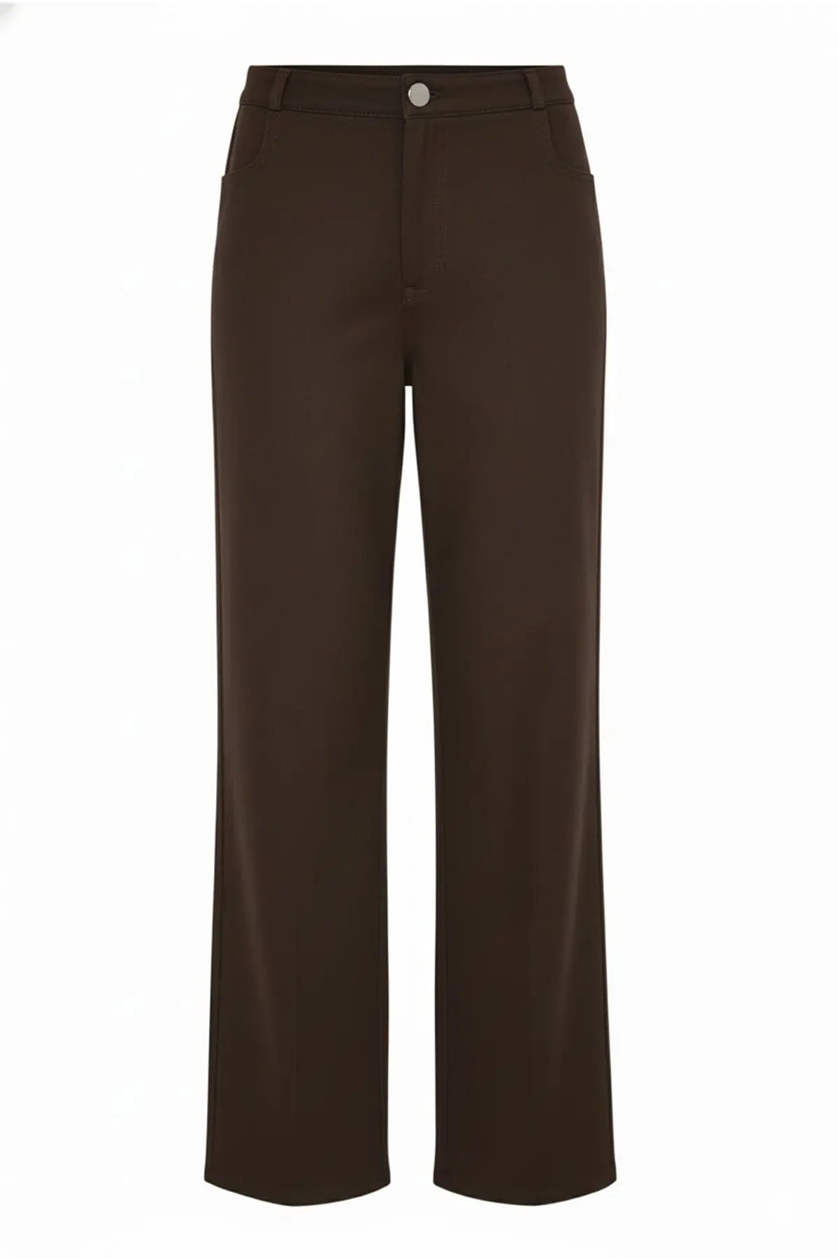 Acı Kahve Fermuarlı Kadın Pantolon - Mısırlı 1951