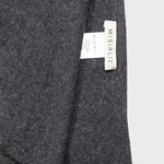 Koyu Gri Kaşmir ve Yün Karışımlı Atkı  Mısırlı 1951