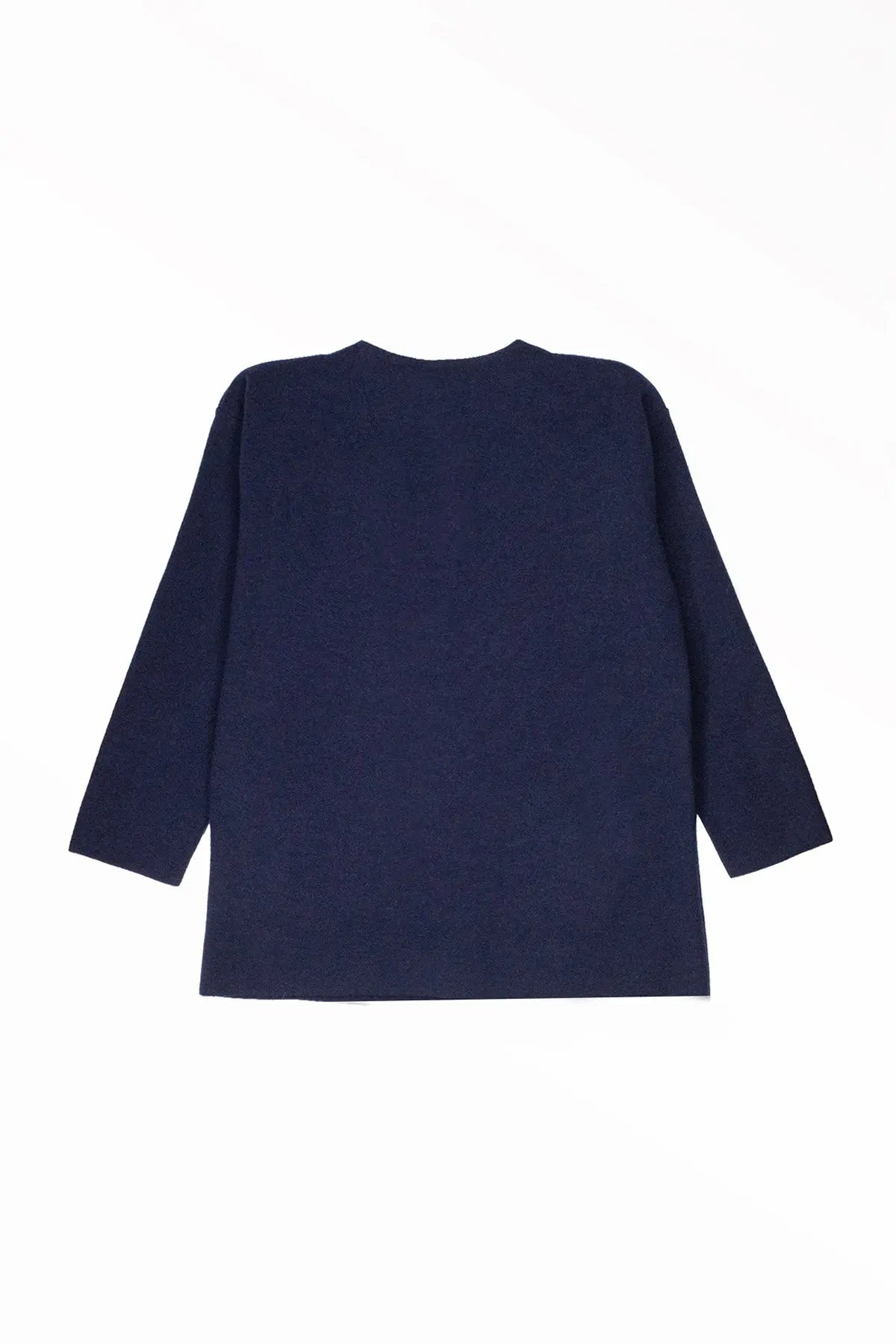 Lacivert Cepleri Düğmeli Kadın Ceket  Mısırlı 1951