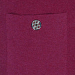 Mürdüm Cepleri Düğmeli Kadın Ceket  Mısırlı 1951