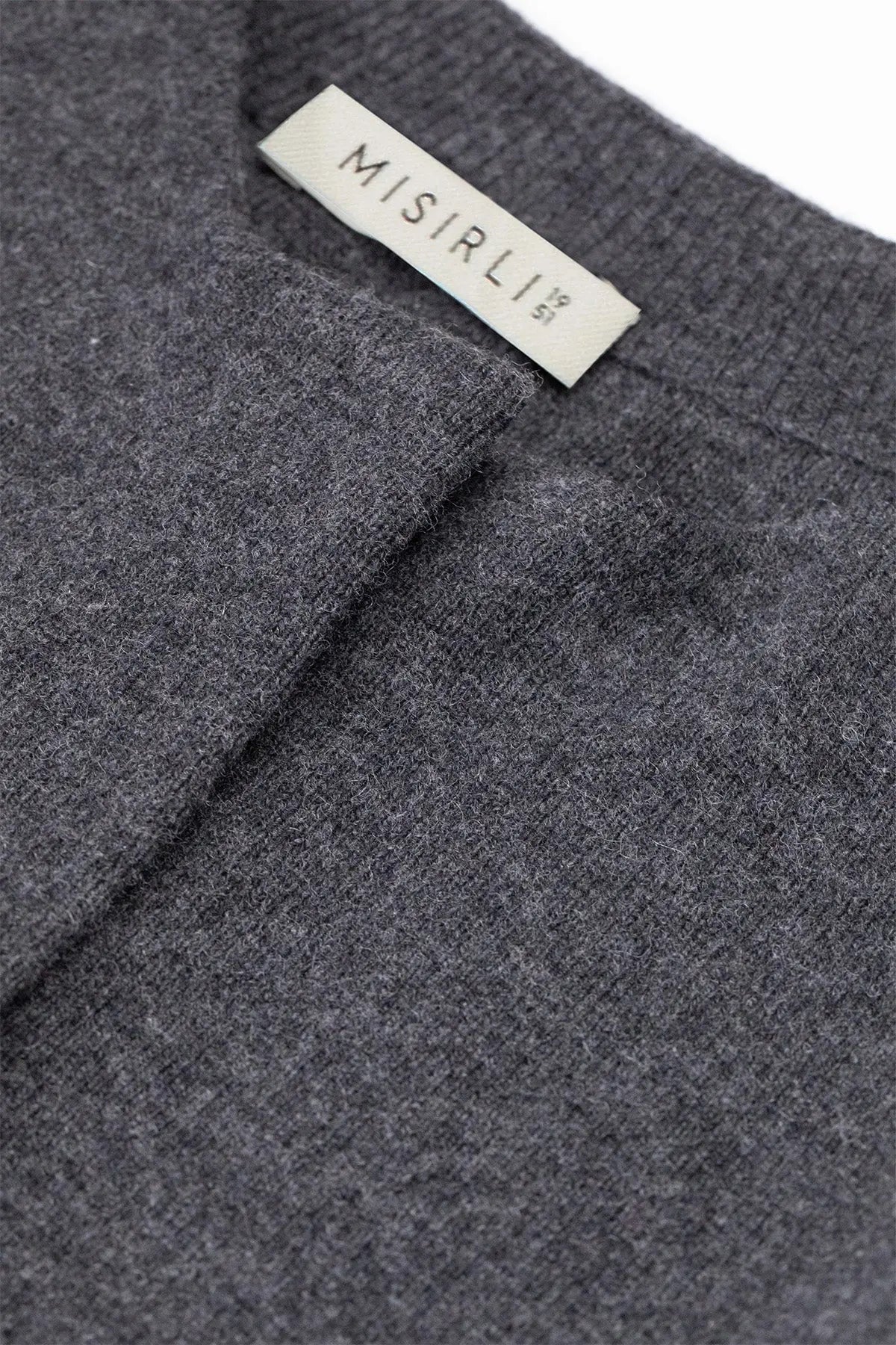 Koyu Gri Cepleri Düğmeli Kadın Ceket  Mısırlı 1951