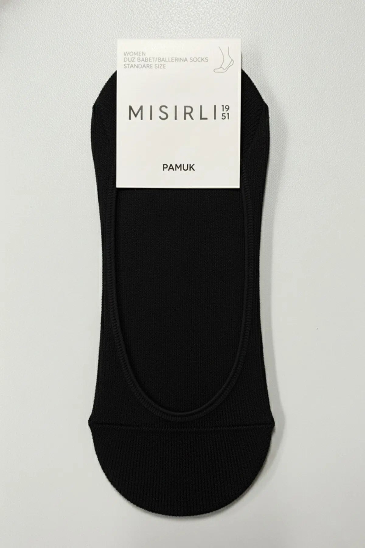 Siyah Kadın Babet Çorabı  Mısırlı 1951