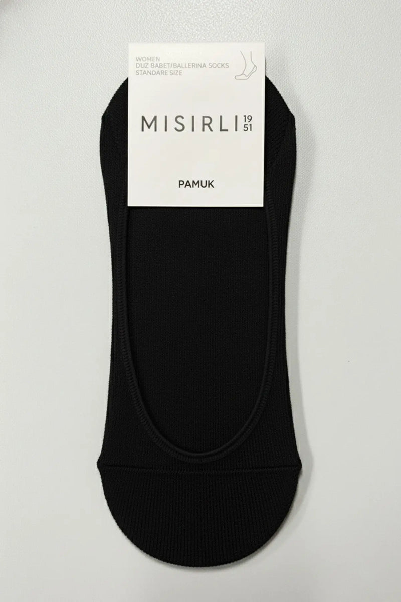 Siyah Kadın Babet Çorabı  Mısırlı 1951