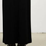 Siyah Selanik Örgü Uzun Elbise  Mısırlı 1951