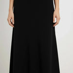 Siyah A Kesim Triko Uzun Etek - Mısırlı 1951