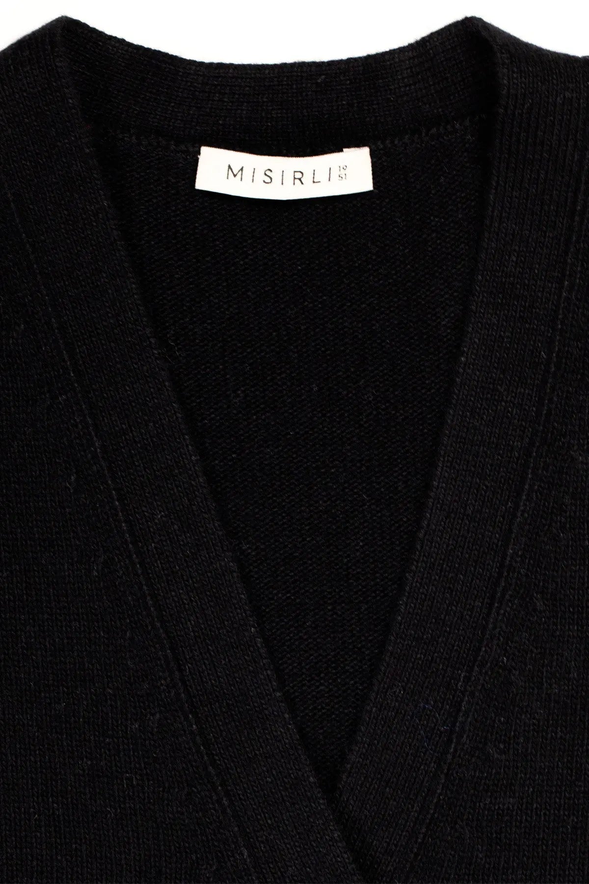 Siyah Düğmeli Midi Kadın Hırka - Mısırlı 1951