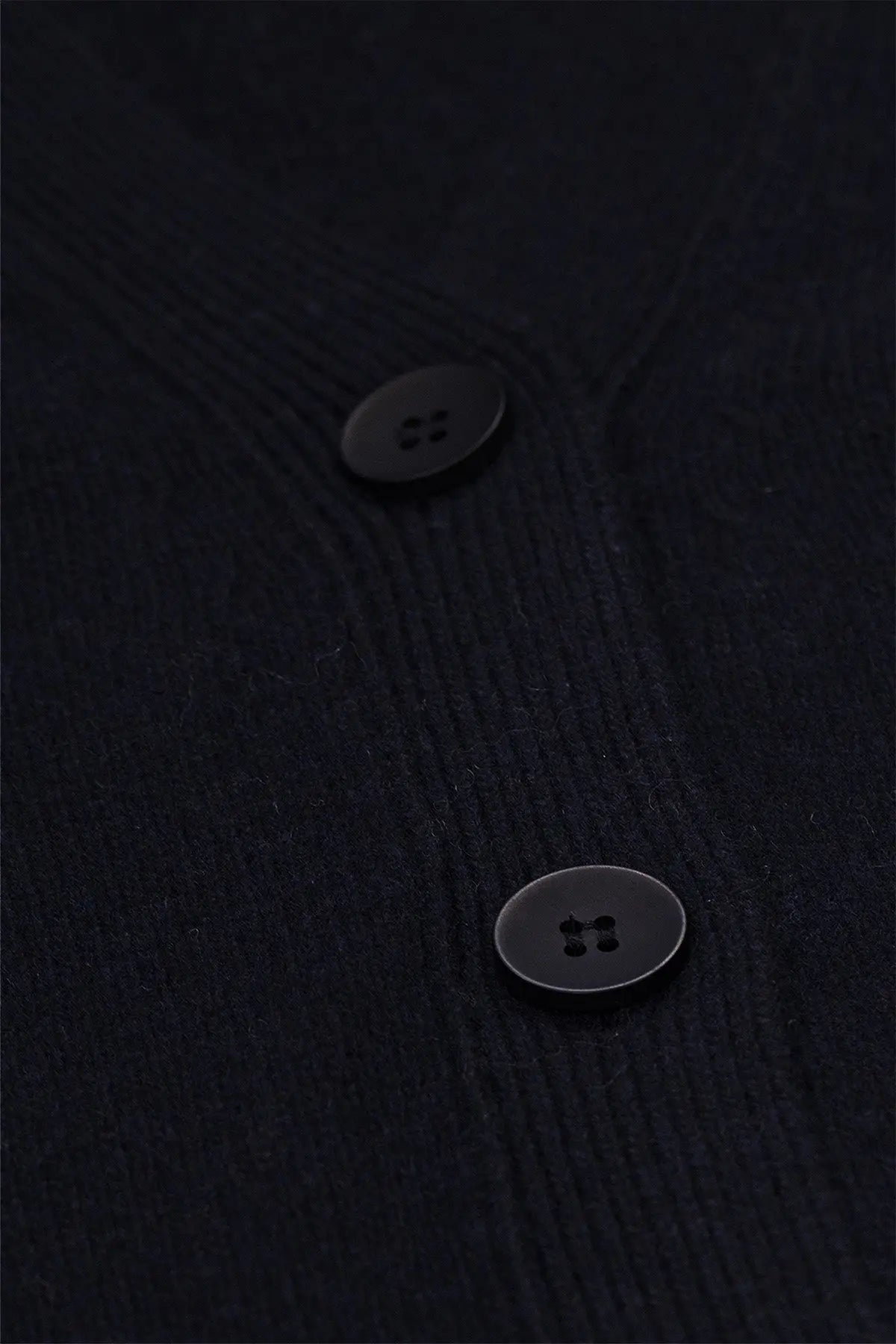 Lacivert Düğmeli Midi Kadın Hırka  Mısırlı 1951