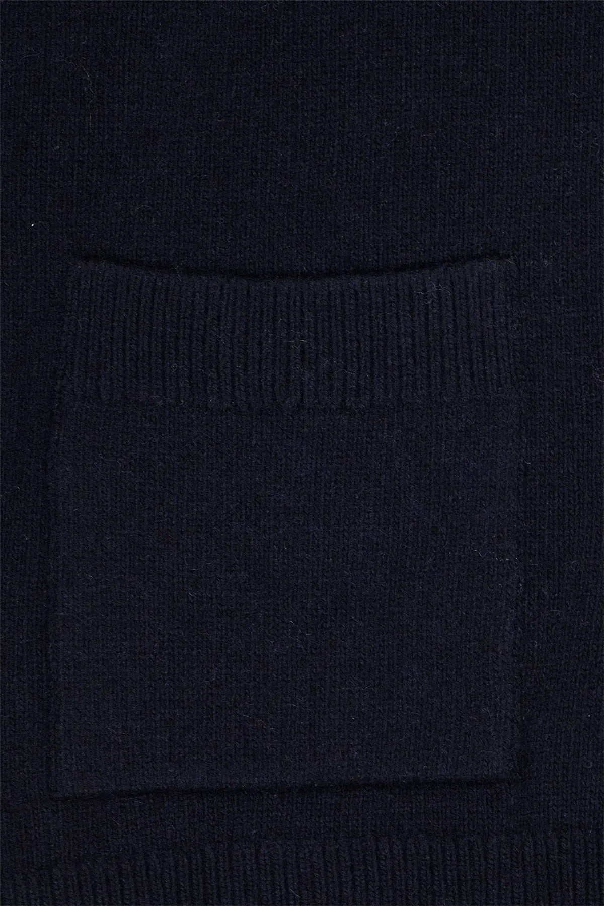 Lacivert Düğmeli Midi Kadın Hırka  Mısırlı 1951