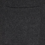 Koyu Gri Düğmeli Midi Kadın Hırka  Mısırlı 1951