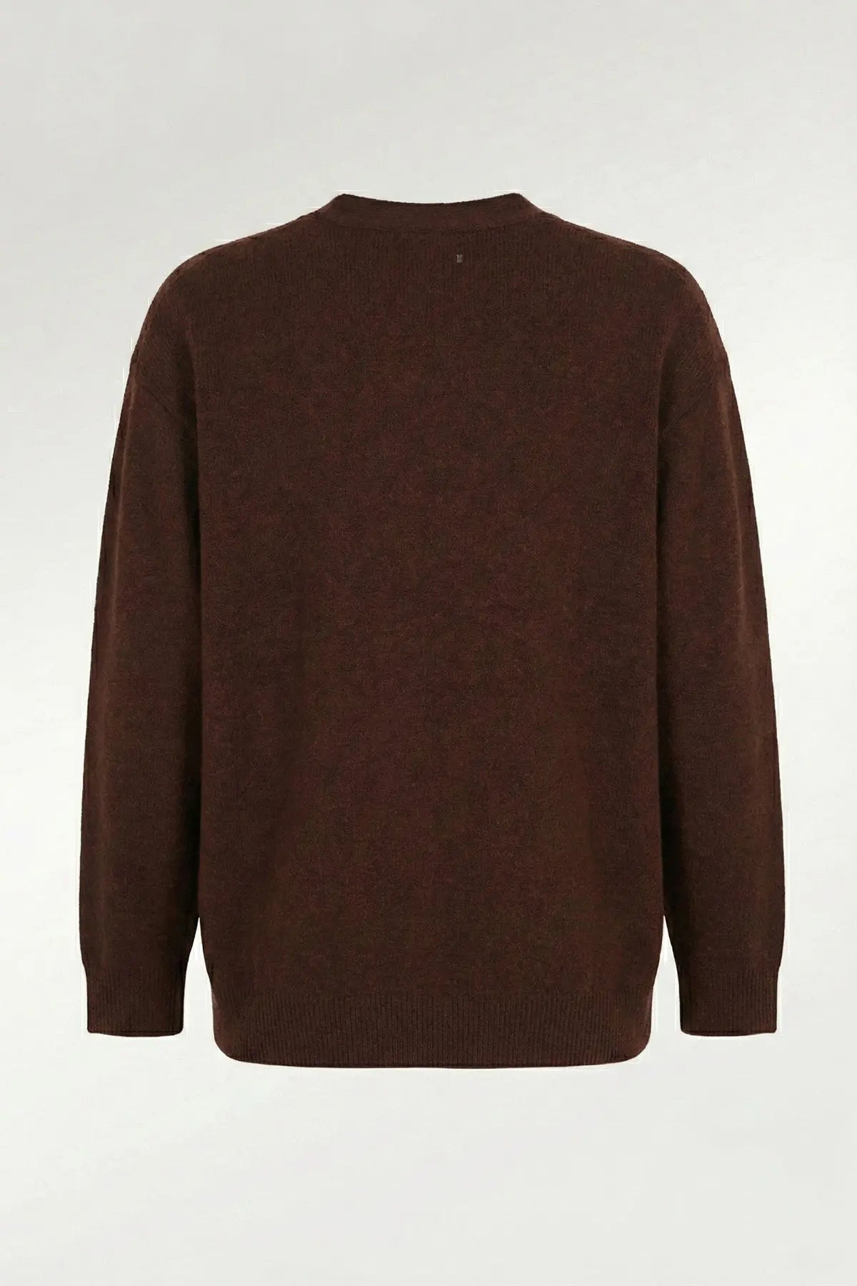 Kahverengi Düğmeli Midi Kadın Hırka  Mısırlı 1951