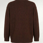 Kahverengi Düğmeli Midi Kadın Hırka  Mısırlı 1951