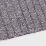 Gri Siyah Yaprak İşlemeli Kadın Hırka  Mısırlı 1951