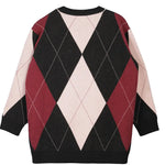 Multicolor Baklava Desenli Kadın Hırka  Mısırlı 1951