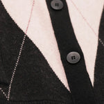 Multicolor Baklava Desenli Kadın Hırka  Mısırlı 1951