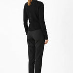 Siyah Yakası İnci Detaylı Kadın Kazak  Mısırlı 1951