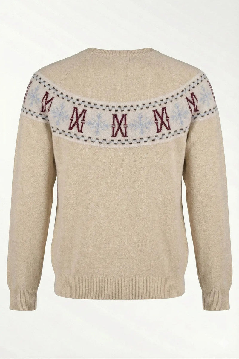 Multicolor Jakarlı Kadın Kazak  Mısırlı 1951