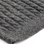 Koyu Gri Örgü Desenli Kadın Kazak  Mısırlı 1951