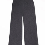 Koyu Gri Zincir Aksesuarlı Kadın Pantolon  Mısırlı 1951