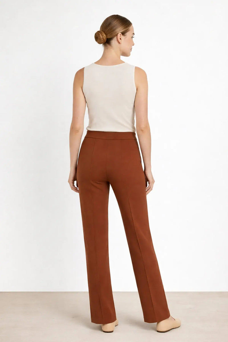 Kiremit Zincir Aksesuarlı Kadın Pantolon - Mısırlı 1951