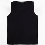 Siyah Kolsuz U Yaka Kadın Atlet  Mısırlı 1951