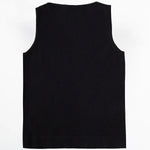 Siyah Kolsuz U Yaka Kadın Atlet  Mısırlı 1951