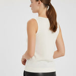 Ekru Kolsuz U Yaka Kadın Atlet  Mısırlı 1951