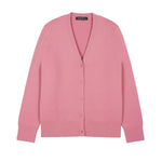 Pembe Düğme Detaylı Kadın Hırka  Mısırlı 1951