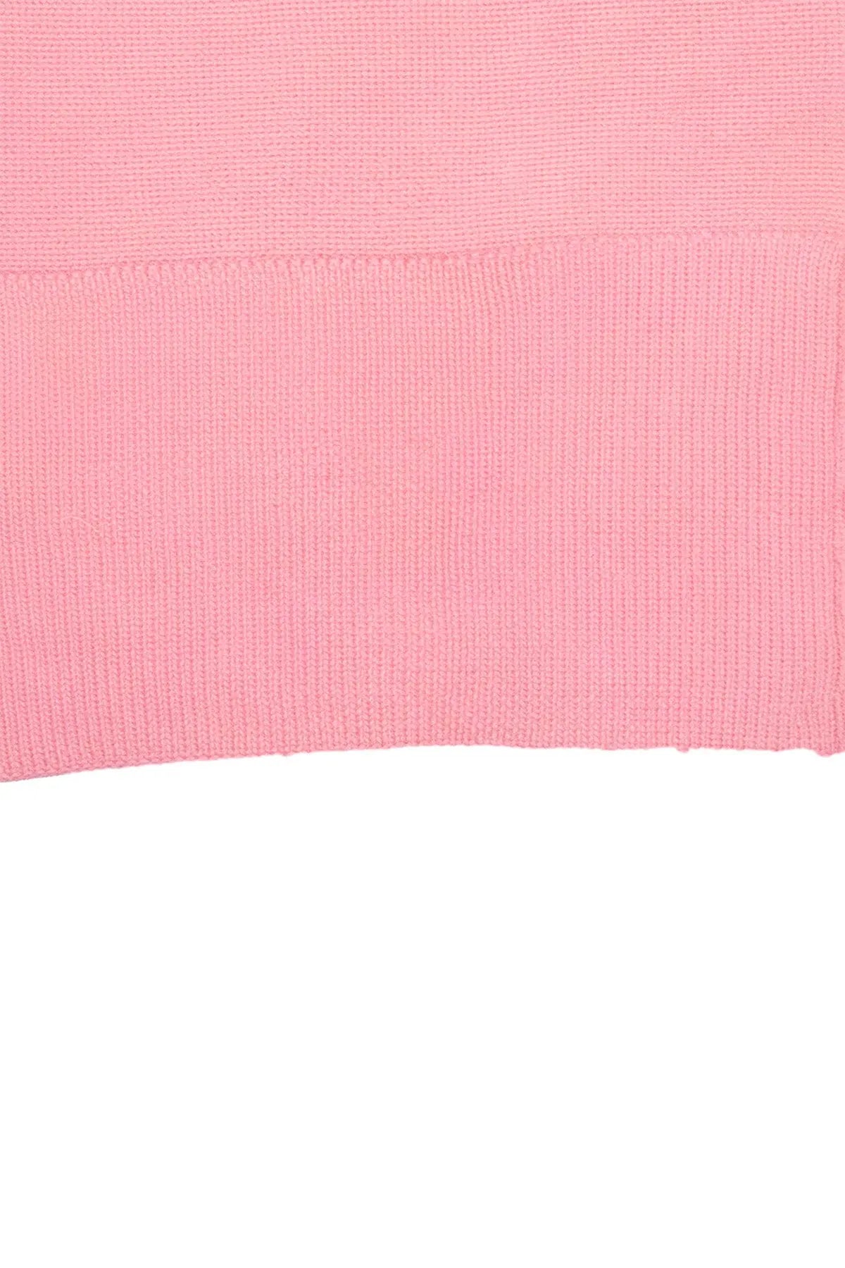 Pembe Düğme Detaylı Kadın Hırka  Mısırlı 1951