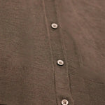 Kahverengi Düğme Detaylı Kadın Hırka  Mısırlı 1951