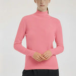 Pembe Balıkçı Yaka Kadın Kazak  Mısırlı 1951