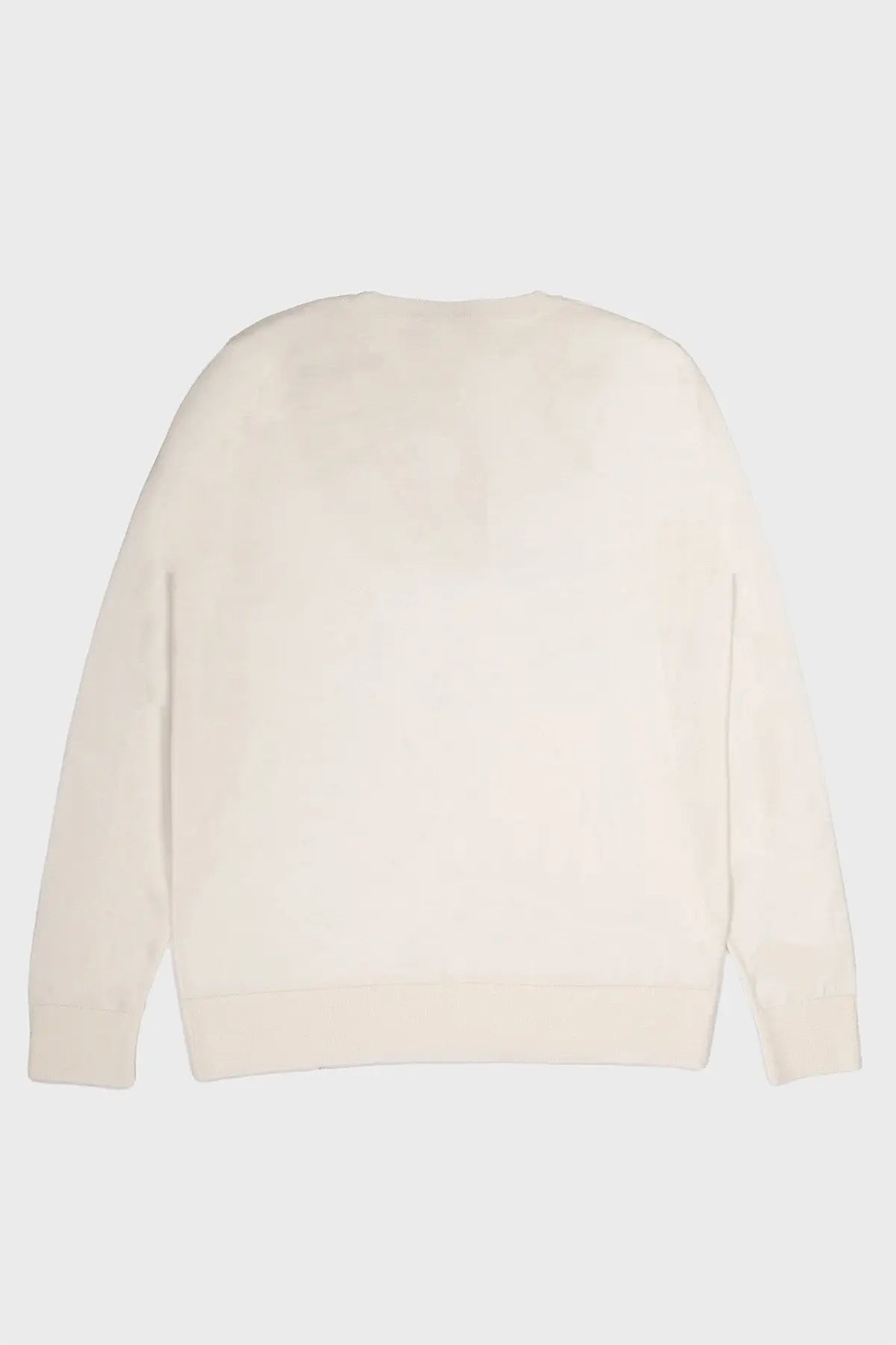 Ekru Uzun Kollu V Yaka Kadın Kazak  Mısırlı 1951