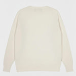 Ekru Uzun Kollu V Yaka Kadın Kazak  Mısırlı 1951