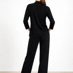 Siyah Cep Detaylı Kadın Pantolon - Mısırlı 1951