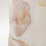 Ekru Soyut Desenli İpek Bluz  Mısırlı 1951