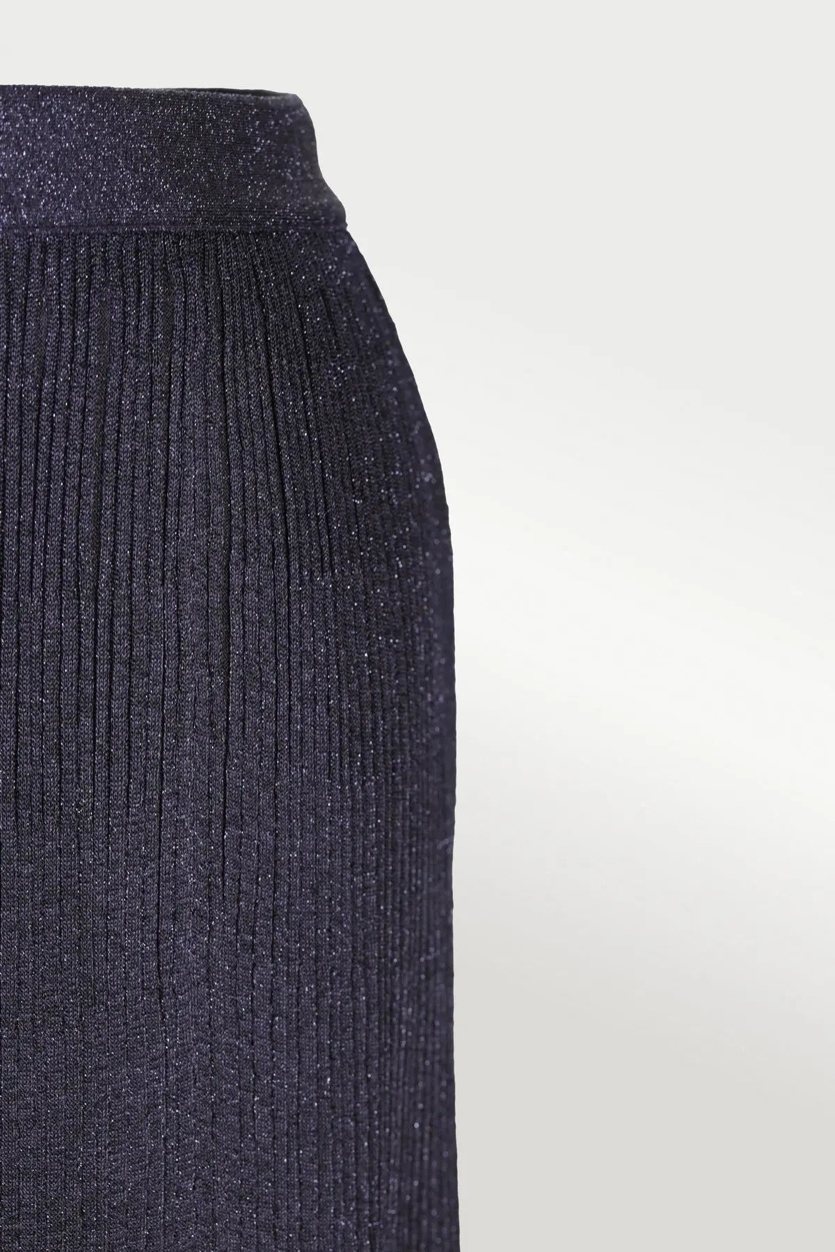 Lacivert Sim Detaylı Pliseli Etek  Mısırlı 1951