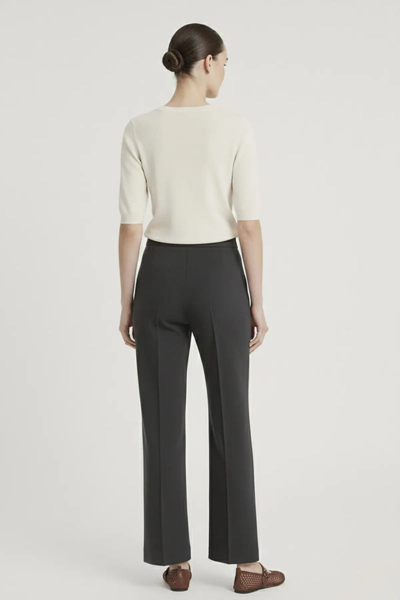 Antrasit Bol Paça Triko Kadın Pantolon  Mısırlı 1951