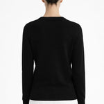 Siyah Ajur Detaylı Kadın Kazak  Mısırlı 1951