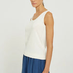 Ekru U Yaka Kolsuz Kadın Atlet  Mısırlı 1951