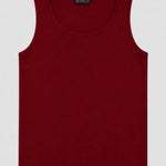 Bordo Oversize Kadın Atlet  Mısırlı 1951