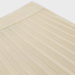 Bej Piliseli Uzun Triko Etek  Mısırlı 1951