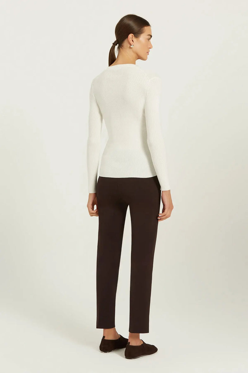 Ekru V Yaka Ribanalı Kadın Hırka  Mısırlı 1951