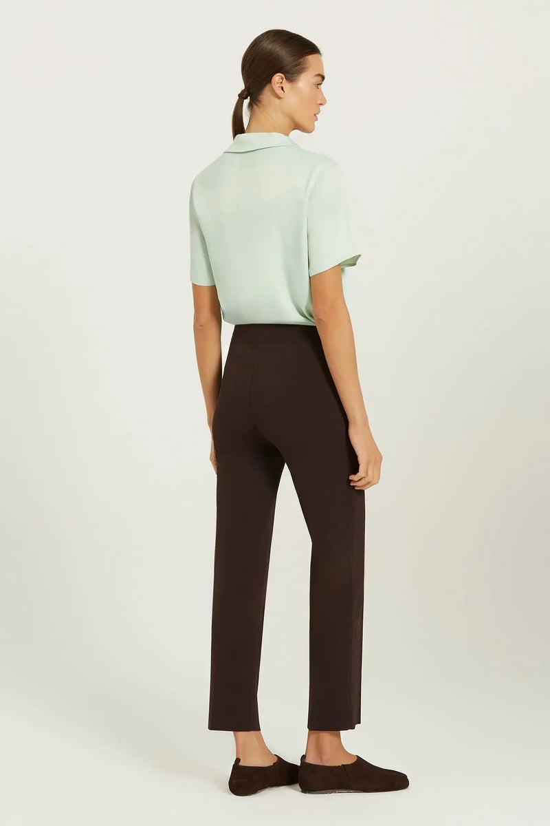 Acı Kahverengi Nervürlü Kadın Pantolon  Mısırlı 1951