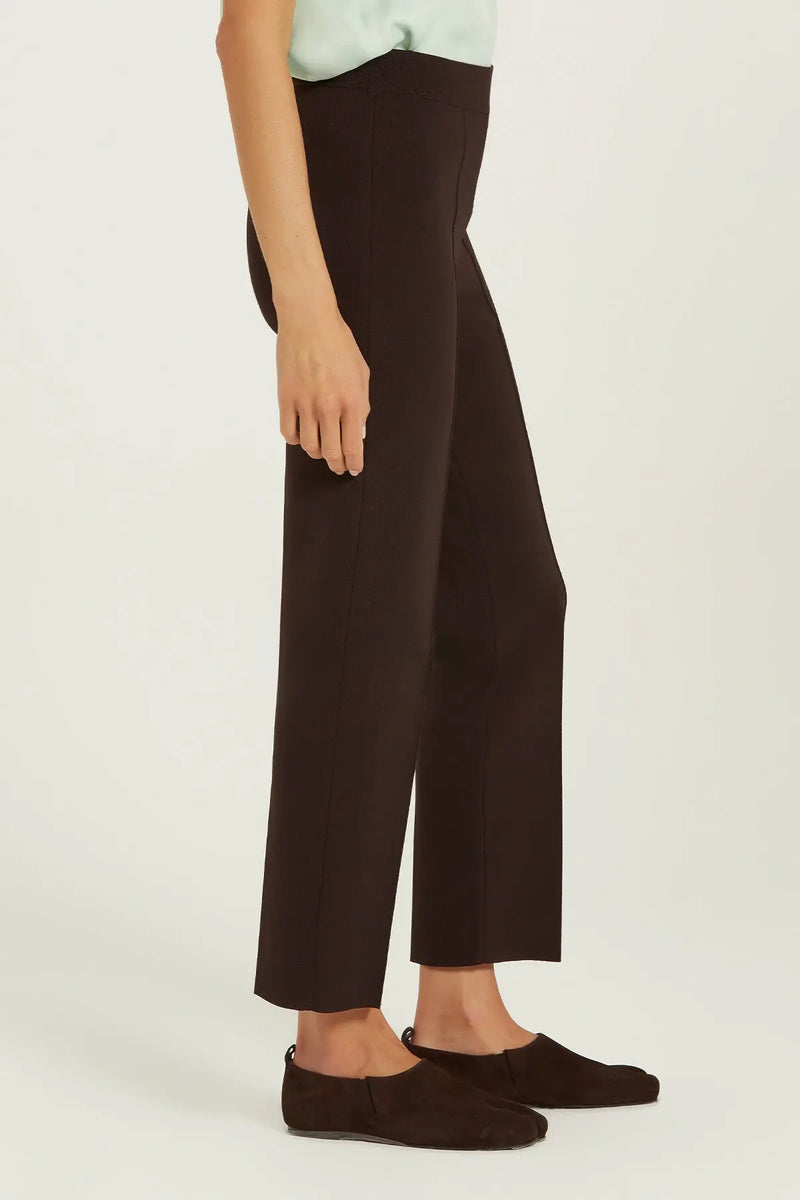 Acı Kahverengi Nervürlü Kadın Pantolon  Mısırlı 1951