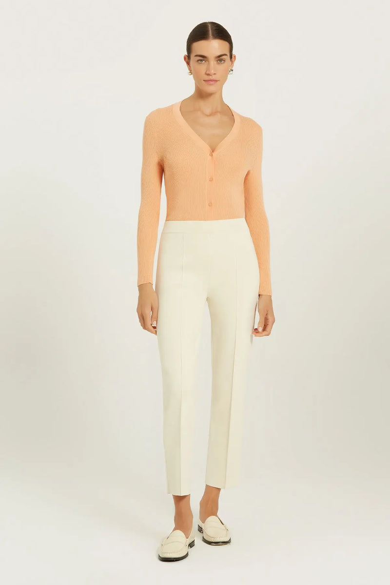 Bej Nervürlü Kadın Pantolon  Mısırlı 1951