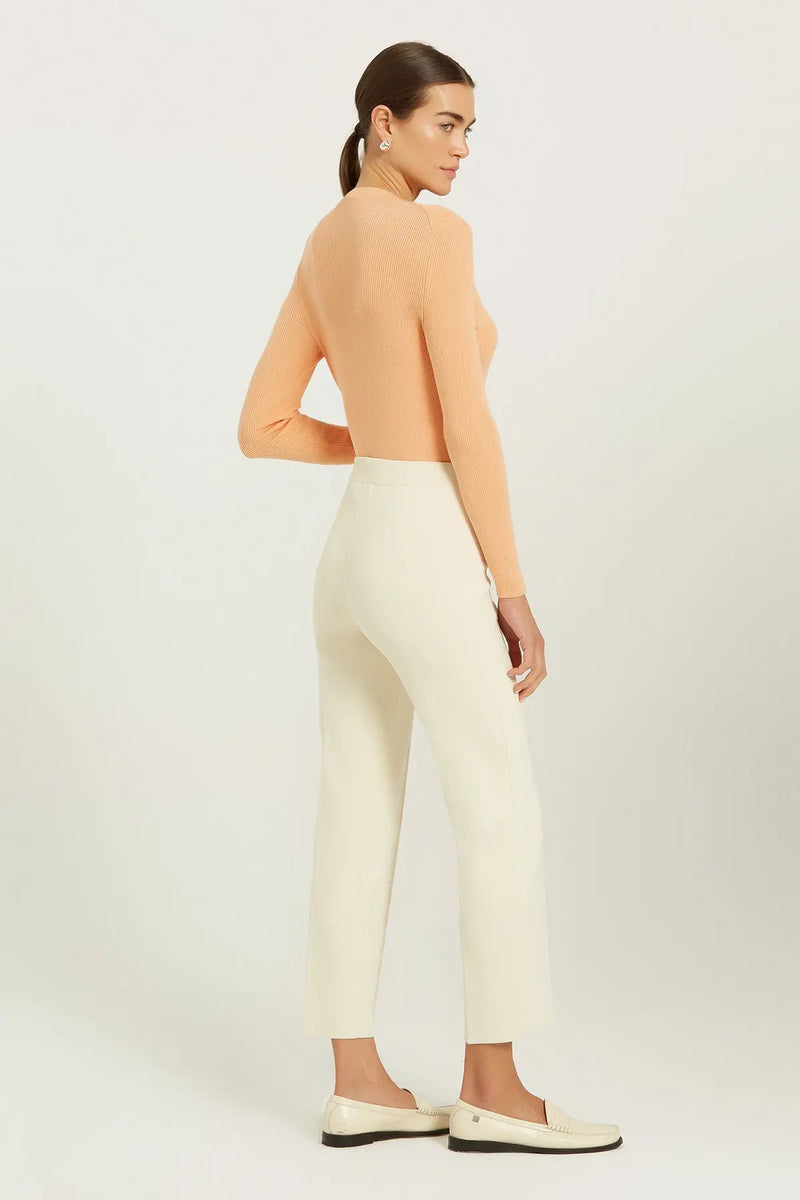 Bej Nervürlü Kadın Pantolon  Mısırlı 1951