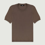 Vizon Rib Detaylı Kadın T-Shirt  Mısırlı 1951