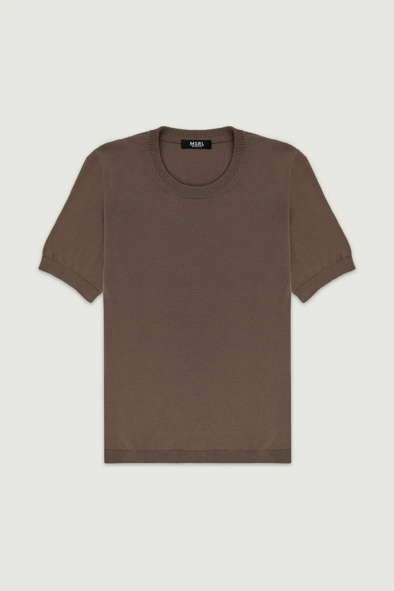 Vizon Rib Detaylı Kadın T-Shirt  Mısırlı 1951