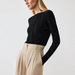 Beige Palazzo Geniş Paça Kadın Pantolon  Mısırlı 1951